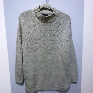 Textured Gray Sweater